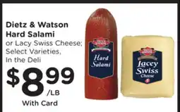 Mariano's Dietz & Watson Hard Salami offer
