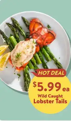 Fresh Thyme Wild Caught Lobster Tails offer