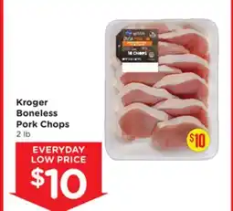 Mariano's Kroger Boneless Pork Chops offer