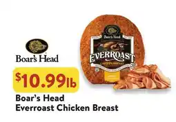 Fresh Thyme Boar's Head Everroast Chicken Breast offer
