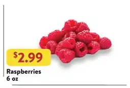 Fresh Thyme Raspberries offer