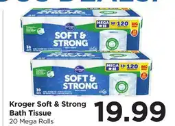 Food 4 Less Kroger Soft & Strong Bath Tissue offer