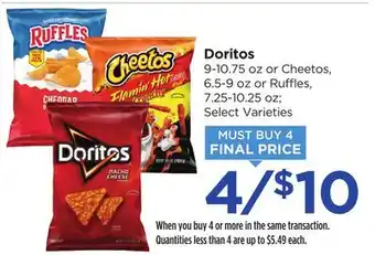 Food 4 Less Doritos offer