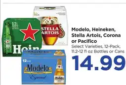 Food 4 Less Modelo, Heineken, Stella Artois, Corona or Pacifico offer