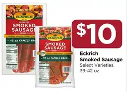 Food 4 Less Eckrich Smoked Sausage offer