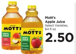 Food 4 Less Mott's Apple Juice offer