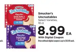 Food 4 Less Smucker's Uncrustables offer