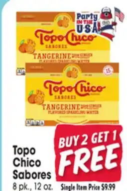 Jewel-Osco Topo Chico Sabores offer