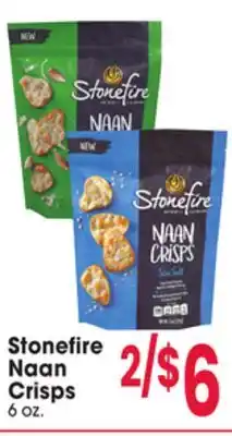 Jewel-Osco Stonefire Naan Crisps offer