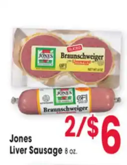 Jewel-Osco Jones Liver Sausage offer