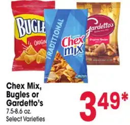 Jewel-Osco Chex Mix, Bugles or Gardetto's offer
