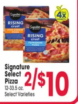 Jewel-Osco Signature Select Pizza offer