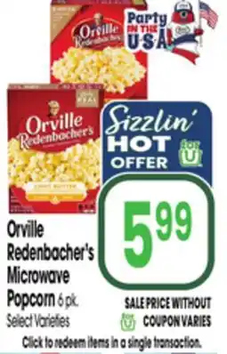 Jewel-Osco Orville Redenbacher's Microwave Popcorn offer