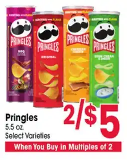 Jewel-Osco Pringles offer