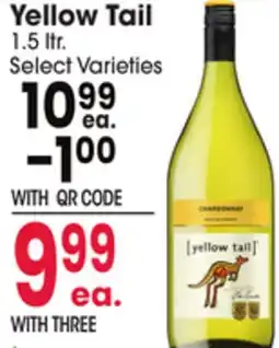 Jewel-Osco Yellow Tail offer