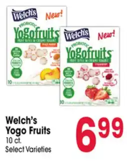 Jewel-Osco Welch's Yogo Fruits offer