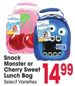 Jewel-Osco Snack Monster or Cherry Sweet Lunch Bag offer