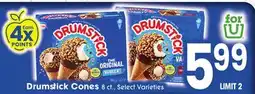 Jewel-Osco Drumstick Cones offer