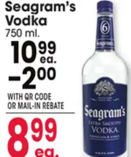 Jewel-Osco Seagram's Vodka offer