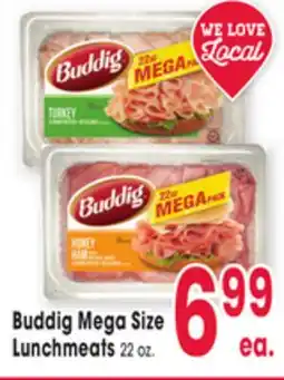 Jewel-Osco Buddig Mega Size Lunchmeats offer