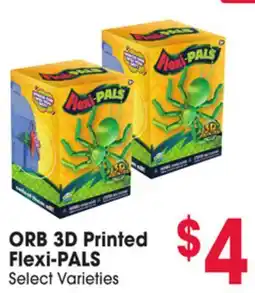 Jewel-Osco ORB 3D Printed Flexi-PALS offer