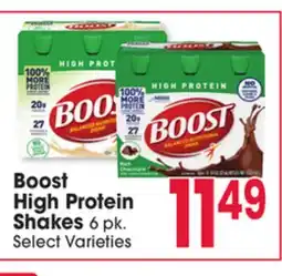 Jewel-Osco Boost High Protein Shakes offer