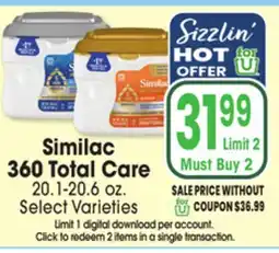 Jewel-Osco Similac 360 Total Care offer