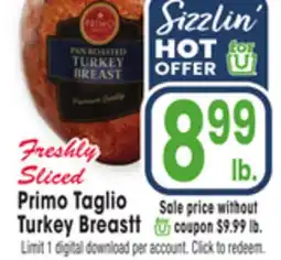 Jewel-Osco Primo Taglio Turkey Breast offer