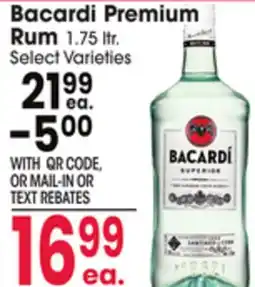 Jewel-Osco Bacardi Premium Rum offer