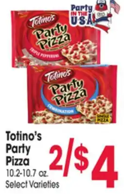 Jewel-Osco Totino's Party Pizza offer