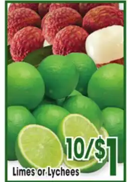 Jewel-Osco Limes or Lychees offer