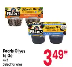 Jewel-Osco Pearls Olives to Go offer