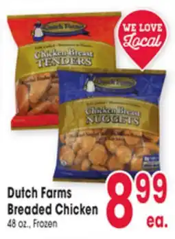 Jewel-Osco Dutch Farms Breaded Chicken offer