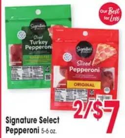 Jewel-Osco Signature Select Pepperoni offer