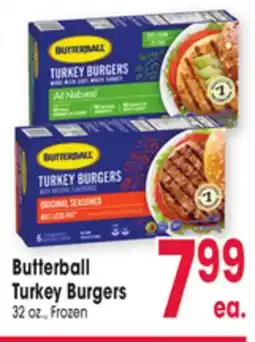 Jewel-Osco Butterball Turkey Burgers offer