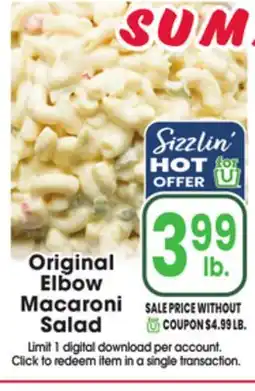 Jewel-Osco Original Elbow Macaroni Salad offer