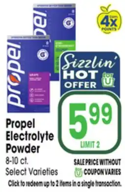 Jewel-Osco Propel Electrolyte Powder offer