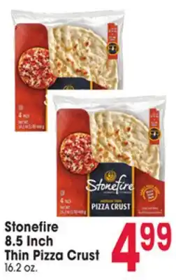 Jewel-Osco Stonefire 8.5 Inch Thin Pizza Crust offer