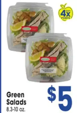 Jewel-Osco Green Salads offer