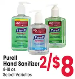 Jewel-Osco Purell Hand Sanitizer offer