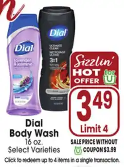 Jewel-Osco Dial Body Wash offer