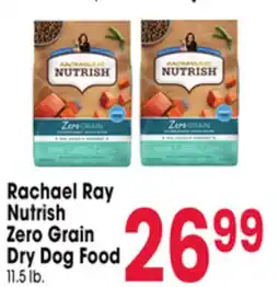 Jewel-Osco Rachael Ray Nutrish Zero Grain Dry Dog Food offer