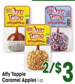 Jewel-Osco Affy Tapple Caramel Apples offer