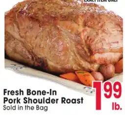 Jewel-Osco Fresh Bone-In Pork Shoulder Roast offer