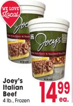 Jewel-Osco Joey's Italian Beef offer