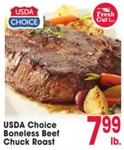Jewel-Osco USDA Choice Boneless Beef Chuck Roast offer