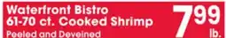 Jewel-Osco Waterfront Bistro 61-70 ct. Cooked Shrimp offer