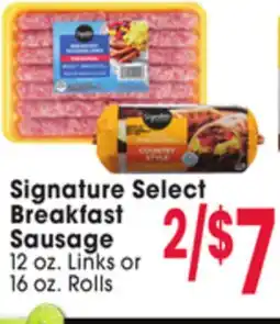 Jewel-Osco Signature Select Breakfast Sausage offer