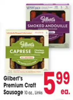 Jewel-Osco Gilbert's Premium Craft Sausage offer