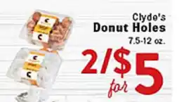 Rio Valley Market Clyde's Donut Holes offer